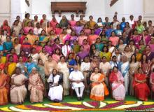 Prime Minister Narendra Modi at the valedictory session of the National Conference of Women Legislators. Source: PIB
