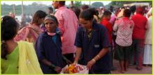 Members of SWaCH collecting waste during a festival. Source: SWaCH